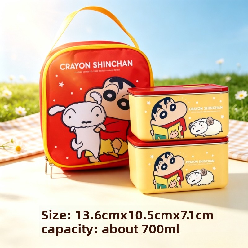 Kawaii Tech Accessories - Kartonowy pojemnik na lunch ze stali